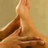 Massage d'un pied