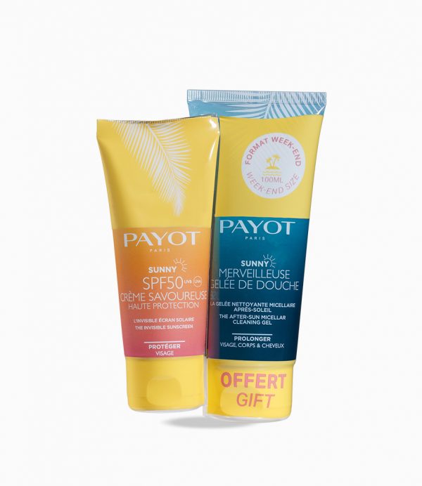 Packaging du duo sunny payot